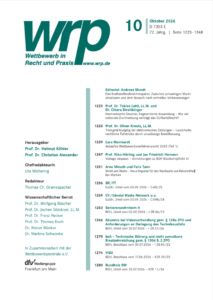 Vorschau des WRP-Beitrags von Niko Härting und Jan Hemann